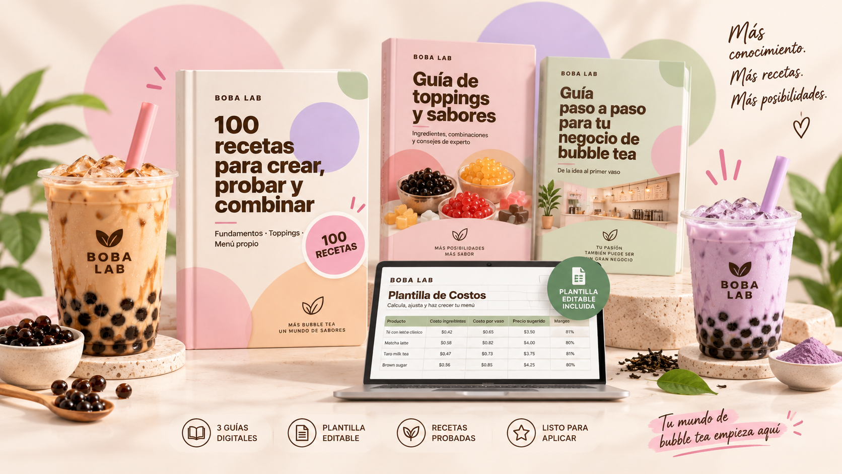 BOBA LAB - Ebook, bonus y recursos incluidos