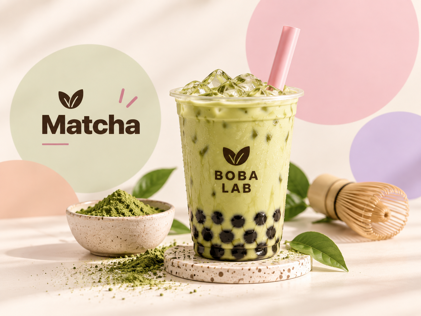 Bubble Tea de matcha