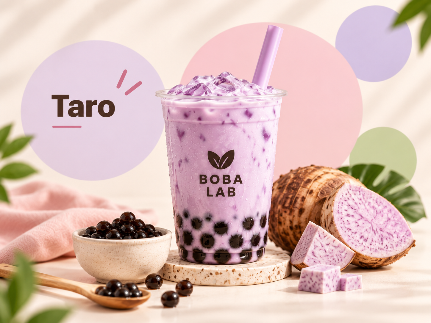 Bubble Tea de taro
